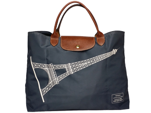 Longchamp Le Pliage Handbag Short Handle - Eiffel 