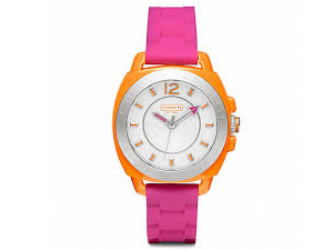 Sold Out BRAND NEW Coach Boyfriend Rubble Color Block Watch W1051