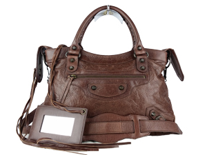 Balenciaga Brown Leather Hand/Sling Bag
