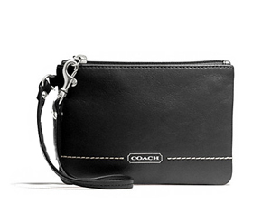 BRAND NEW Coach Park Leather Small Wristlet F49475