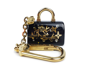 Louis Vuitton Speedy Bag Charm Key Ring	