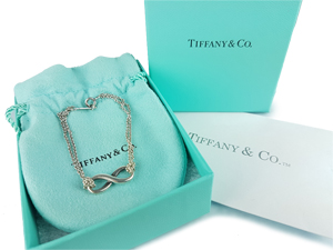 Tiffany & Co Sterling Silver Infinity Bracelet
