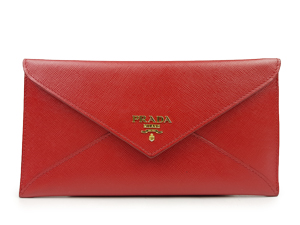 Prada Saffiano Envelope Wallet 1M1175